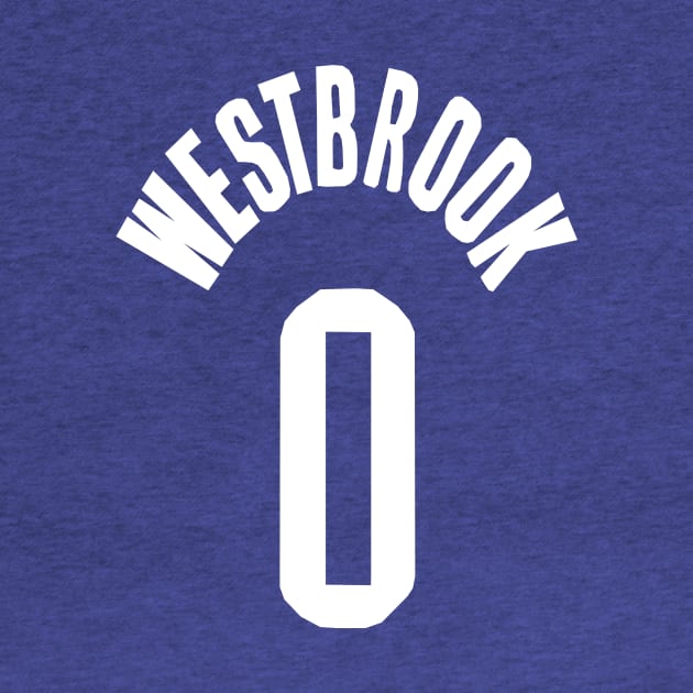 Russell Westbrook Jersey by xRatTrapTeesx